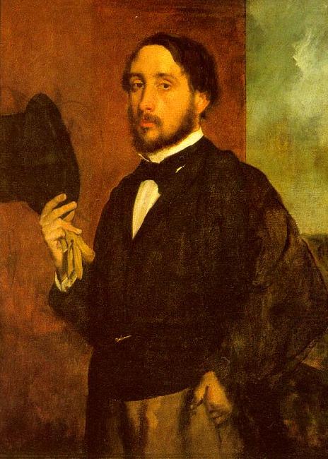 Edgar Degas Self Portrait_h china oil painting image